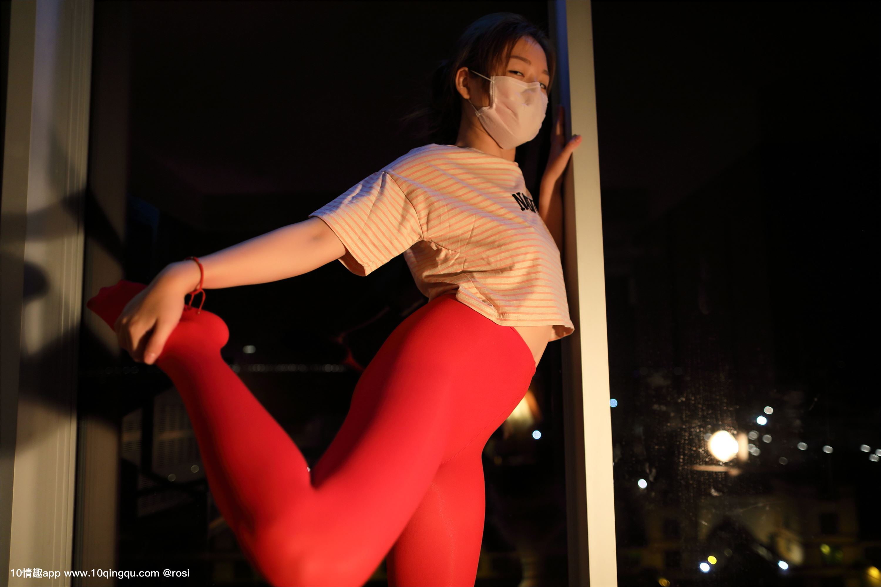 [ROSI写真]口罩系列 2019.04.14 NO.1036